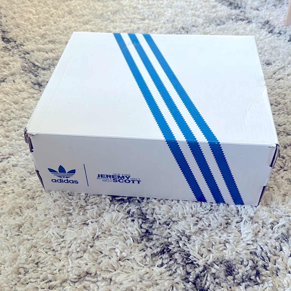 Adidas JS Wings 4.0 all white US 6/ UK 5 1/2. New in box, never worn.
